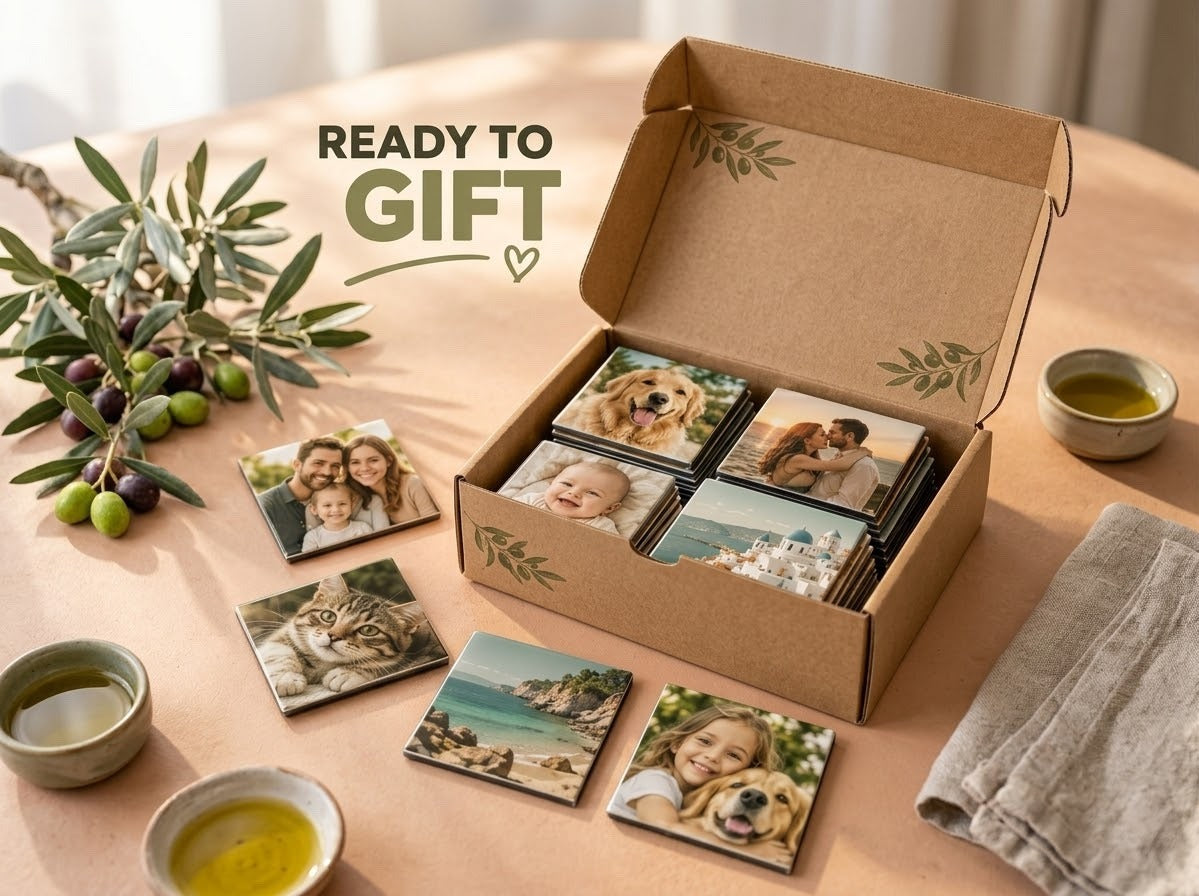Ready to gift custom photo magnets